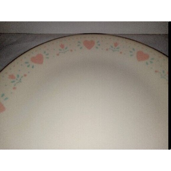 Corelle Forever Yours 10.25" Dinner Plate, 6.75" Saucer, 6.5" Cereal Bowl / Soup - Picture 15 of 16